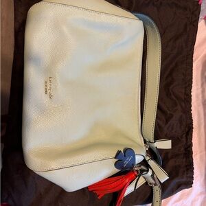 Kate Spade mint colored Leather Shoulder Bag